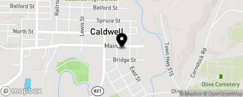 Map of LSS Caldwell
