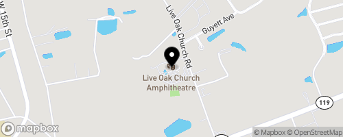 Map of  LIVE OAK CHURCH OF GOD