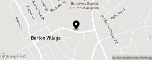 Map of Barton Village - Augusta Housing Apartments/ golden harvest van supplies