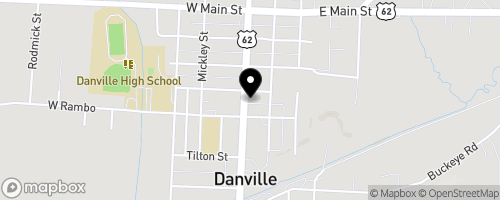 Map of ISS Danville Choice Pantry