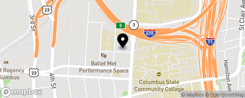 Map of Mid-Ohio Market at Columbus State