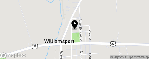 Map of Williamsport UMC Food Pantry