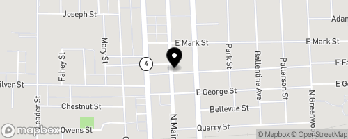 Map of St Vincent DePaul Marion Pantry
