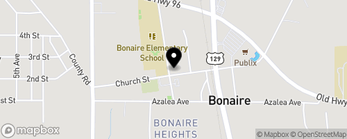 Map of Bonaire Church, Inc.