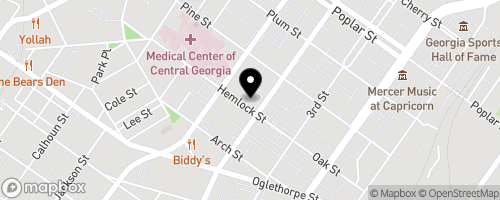 Map of Birth Center for Natural Deliveries