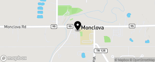 Map of Monclova Community Center