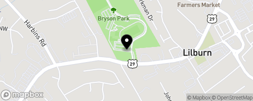 Map of Bryson Park gwinnett mobile